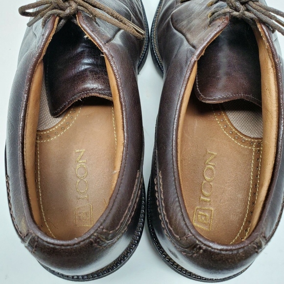 Footjoy Icon 52195 Brown Leather Golf Shoes - Picture 6 of 8